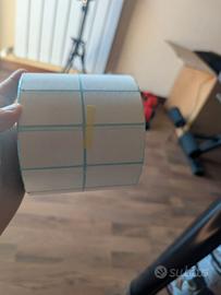 10 rotoli da 5000 etichette ciascuno da mm 50x30