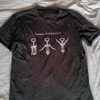 Maglietta nera taglia S holiday workout