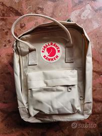 zaino Kanken mini colore panna