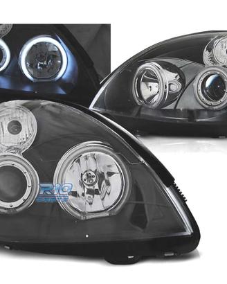 FARI PER RENAULT CLIO 01-05 ANGEL EYES CCFL FONDO 