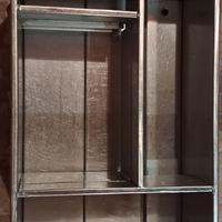 station bartender mobile in acciaio