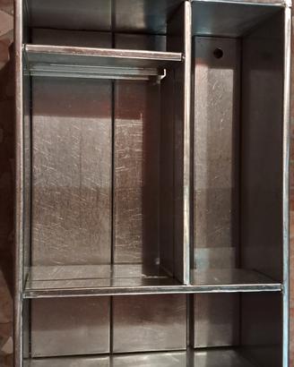 station bartender mobile in acciaio