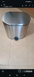pattumiera inox 