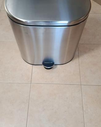 pattumiera inox 