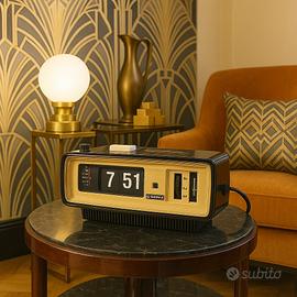 Radio-sveglia Sanyo anni ’70