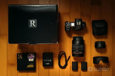 Canon EOS R + RF 24-105 f/4 L + Adapter EF
