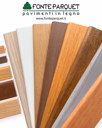 Battiscopa legno Rovere Larice personalizzati