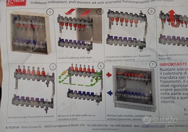 4 COLLETTORI  K-TECH