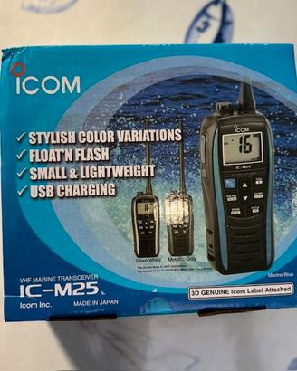 VHF ICOM IC-M25 - Con Omologazione