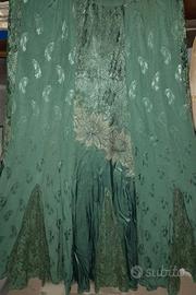 Gonna verde Moda Positano