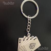 Portachiavi carte Poker