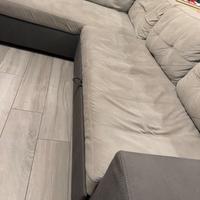 Divano angolare letto contenitore