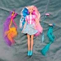 Barbie super chioma con accessori capelli 