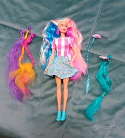 Barbie super chioma con accessori capelli 