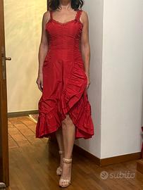 Vestito rosso elegante