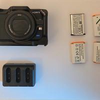 Sony ZV-1 + Gabbia SmallRig + Gimbal Zhiyun Crane 