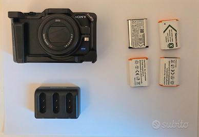 Sony ZV-1 + Gabbia SmallRig + Gimbal Zhiyun Crane 