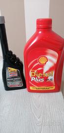 Olio Shell, pulitore motori diesel 