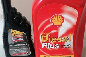 Olio Shell, pulitore motori diesel 