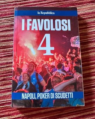 Libro Scudetto Napoli I Favolosi 4