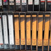 Videocassette VHS anni 1986 1996