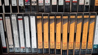 Videocassette VHS anni 1986 1996