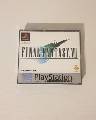 Final Fantasy VII PS1 PAL -  ECCELLENTE 4 DISCHI!