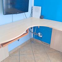 Scrivania Moretti Compact angolare 150x120