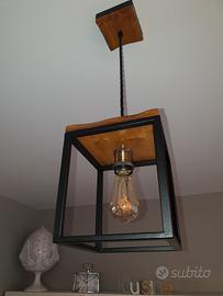 Realizzo Lampadari artigianale industrial minimal