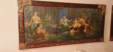Coppia di Antiche Stampe di Inizio '900 "Zabateri"