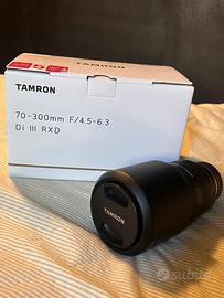 Obiettivo Tamron 70-300mm per Sony E-mount
