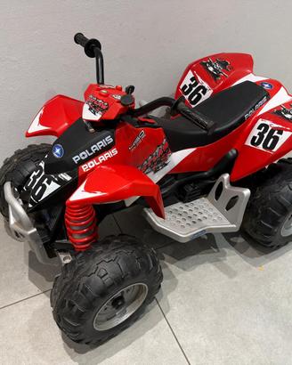 Quad elettrico bambini Peg Perego Polaris Outlaw