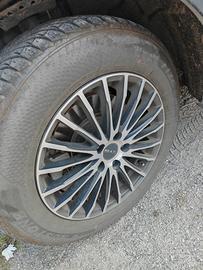 4 cerchi da 17 montati su Jaguar e pace