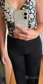 Tuta vestito elegante corpetto e pantalone lungo