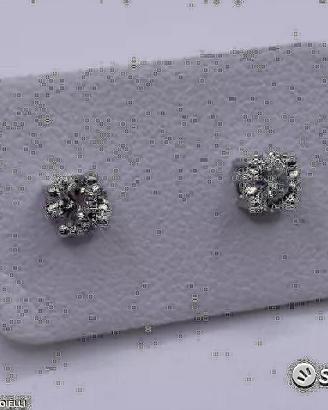 PAIO ORECCHINI ORO 18kt. CON DIAMANTI 0,52 F VVS