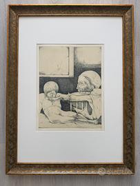 Karl Plattner - Acquaforte - 70x50