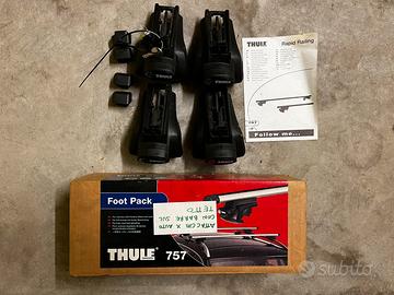 Kit thule 757 per barre auto da tetto