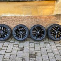 Cerchi originali MINI 17” neri + gomme Pirelli P7