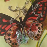 Collana charm cuore Best e cavallo nuova