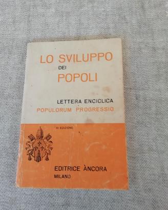 Enciclica Popolorum Progressio Paolo IV
