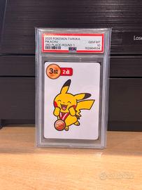Carta Pokémon Pikachu Taruka 2025 PSA10