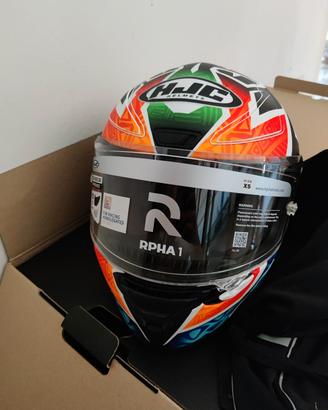 Casco moto HJC RPHA 1 FIM Binder, XS