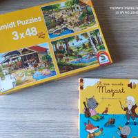 Libro Sonoro Mozart e Puzzle Bambini 4 anni