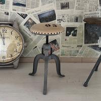 Lotto Dialma Brown sgabello-tavolino-orologio