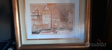 Carlo Quaglia olio su tela