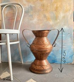 Vaso,portaombrelli,contenitore in rame