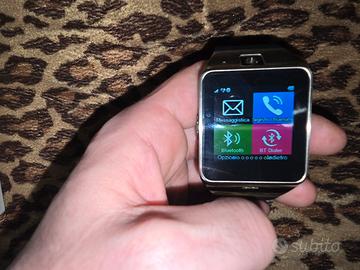 smartwatch, orologio arplus 9 ben tenuto. 