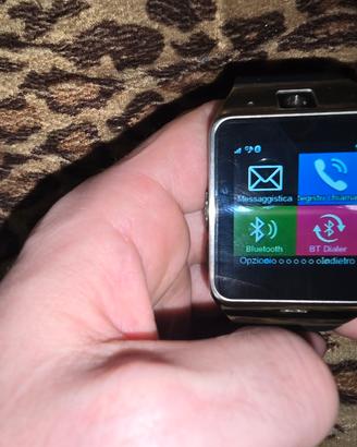 smartwatch, orologio arplus 9 ben tenuto. 