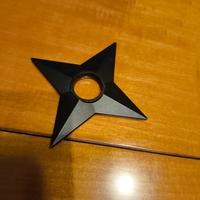 Replica shuriken Naruto in metallo (non affilato)