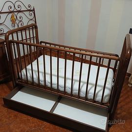 Lettino per bambini con materasso in lattice